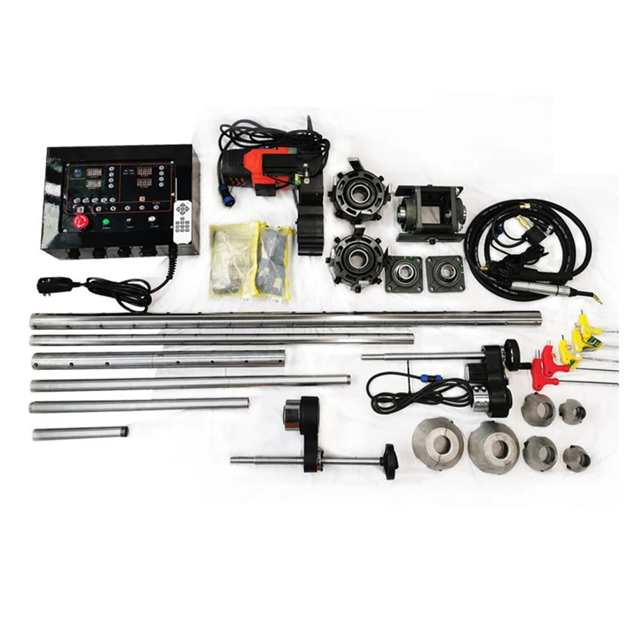 CNC Automatic Portable Line Boring Machine Bore Welding Boring Machines for Sale 1.5m Boring Bar 50-220mm Processing Range