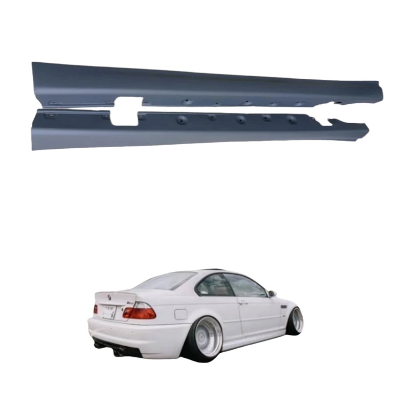 High Quality Car Body Kit For BM-W E46 Old 3 Series Upgrade M3 Style Front Rear Bumper Side Skirts Bodykit Accessories