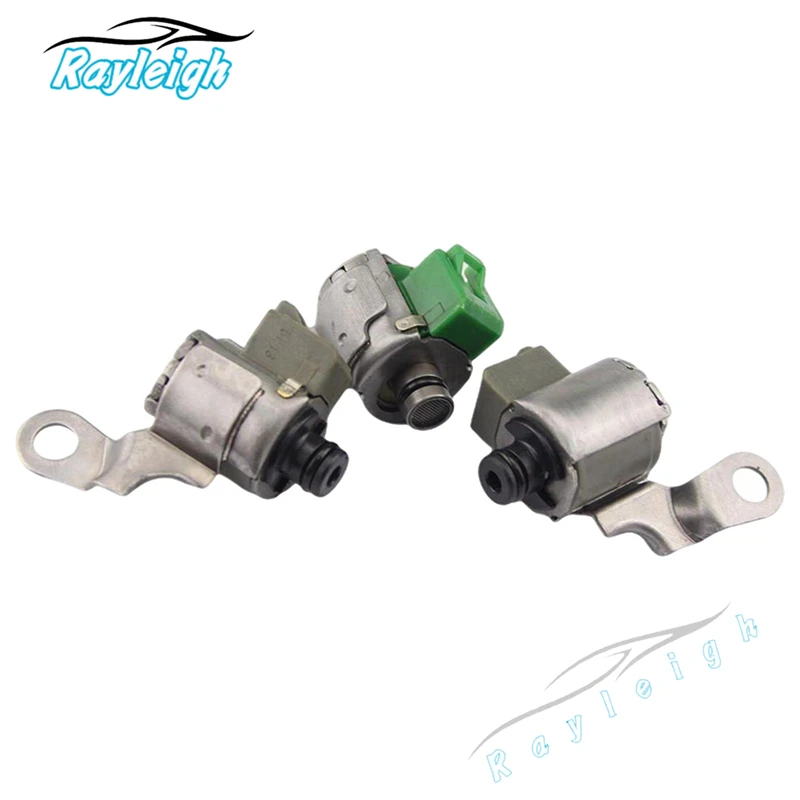 3Pcs A340 A340E A340F AW4 Transmission Solenoid Valve Kit 85420-22080 35250-50030 85420-30110 For Toyota Jeep Cherokee Lexus