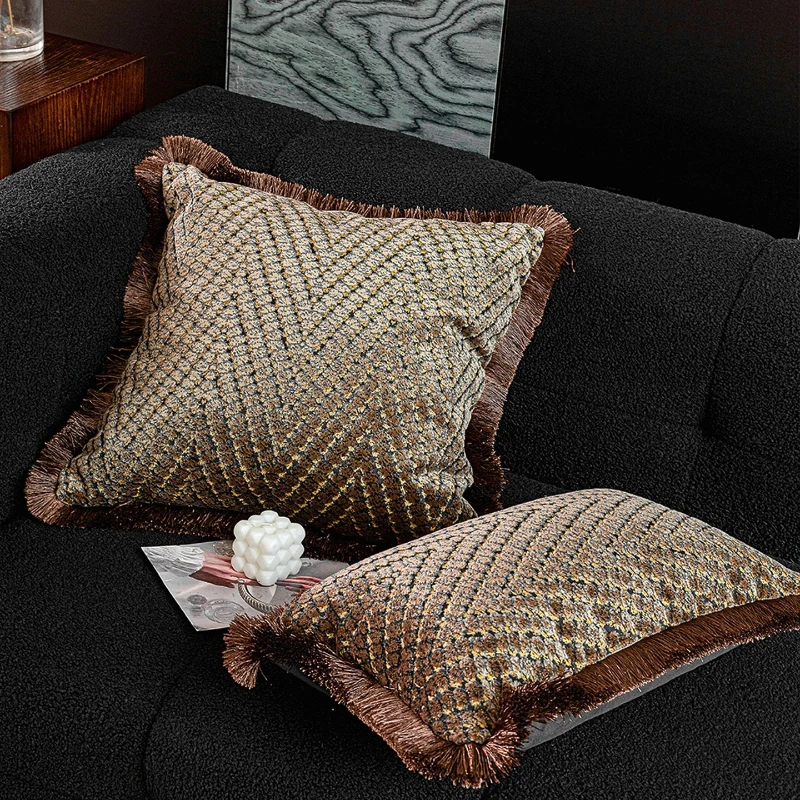 30X50/45X45CM Black GoldThrow Pillow Cover Luxury Cut Velvet Stamping Waist Cushion Cover Decor Home Decorative Pillowcase