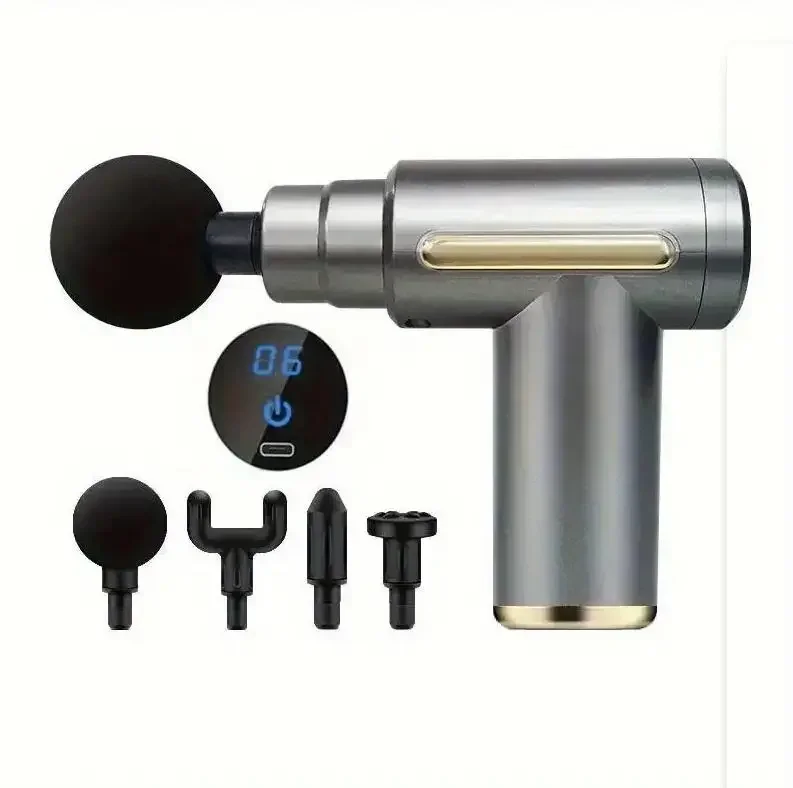 Mini Spiermassagepistool Draagbare Body Massager Diepe Handheld Percussie Massager voor Lichaam Rug en Nek Been