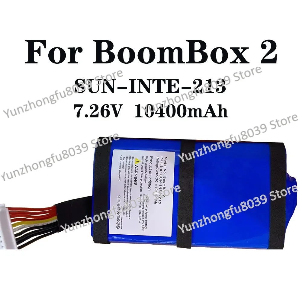 

Suitable for Ares II 7.26V10400mAh SUN-INTE-213 speaker battery
