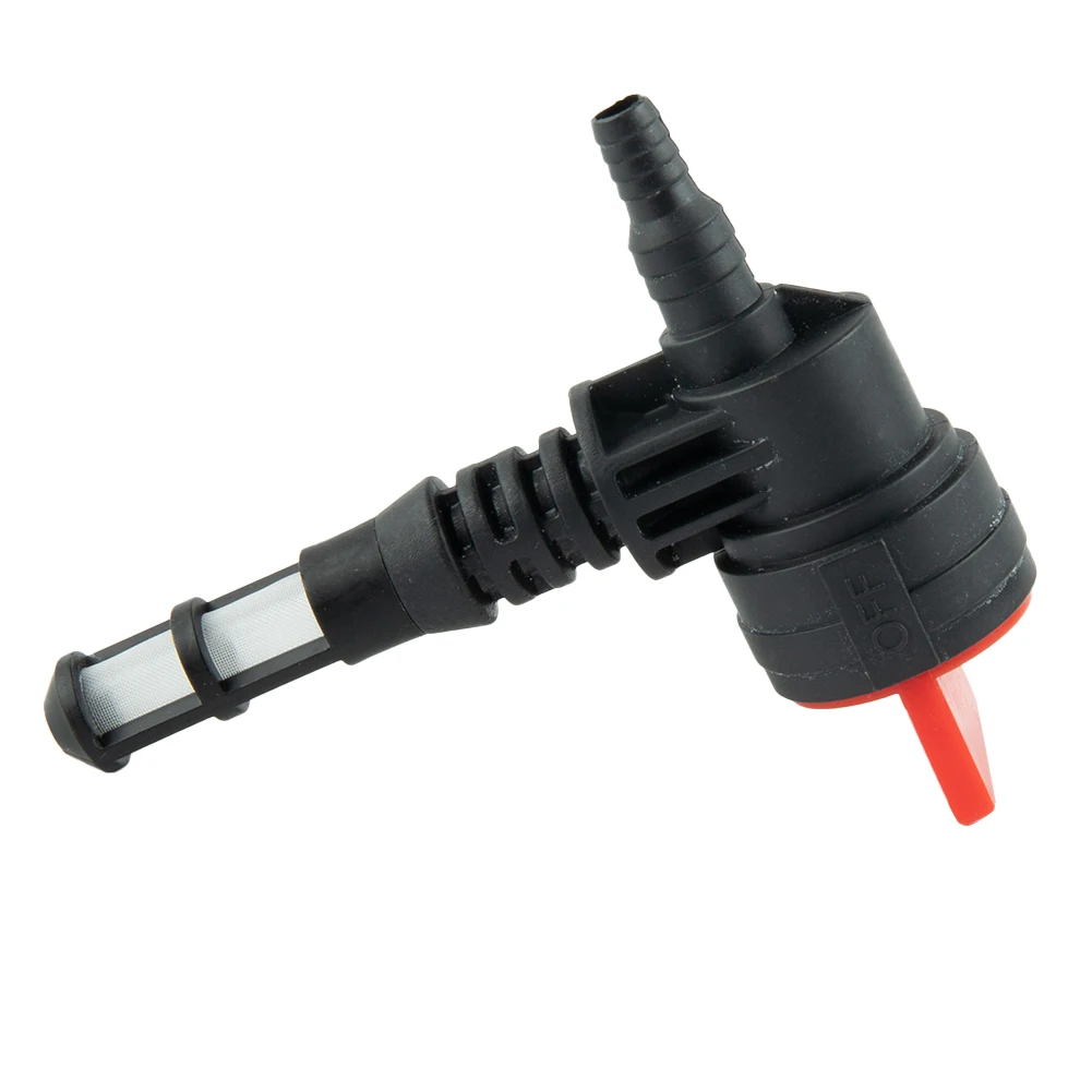 With Rubber Seal Fuel Shut Off Valve Replacement With Filter 90 Degree Gas Valve For 92980GS Garden Power Tool