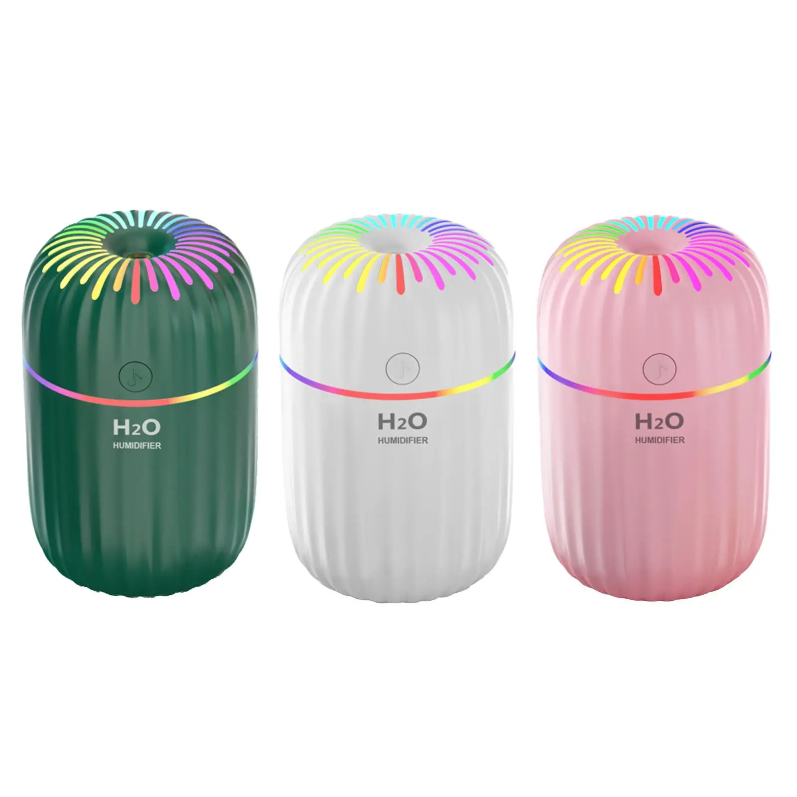 Portable Air Humidifier Diffuser Night Light Aromatherapy Purifier USB Essential