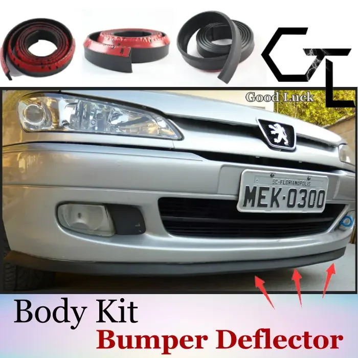 

Motor Vehicle Body Modification Parts / Car Refitting Accessories / Auto Bumper Front Shovel Chin For Peugeot / Bumper Lip