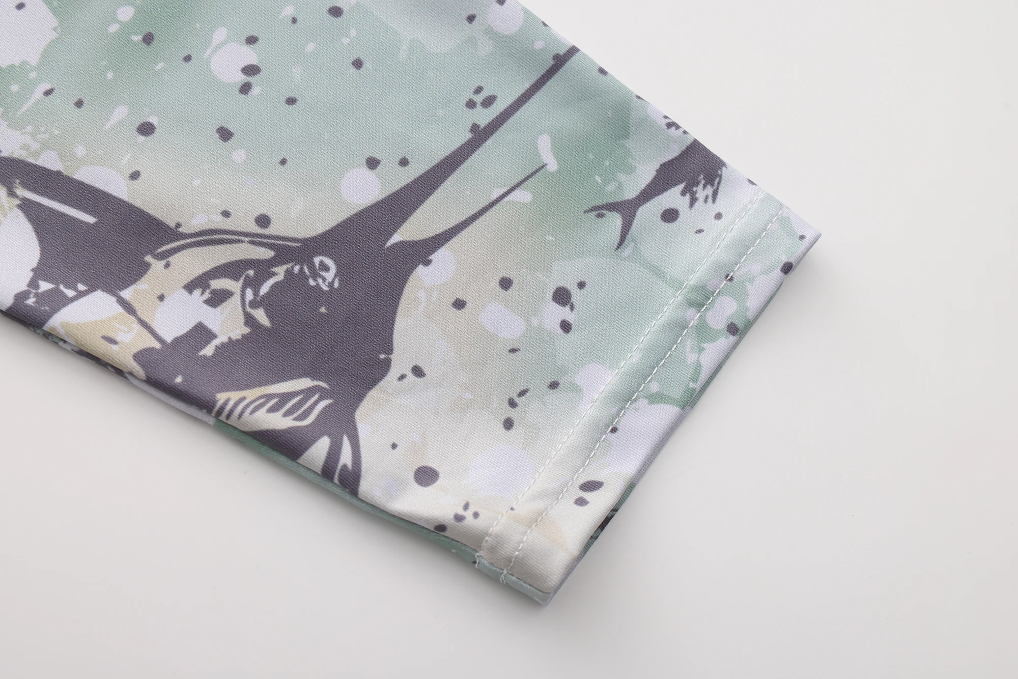 Männer Kapuze Angeln Shirt Langarm Angeln T-Shirt UV-Schutz Angeln Bekleidung – Detail 4