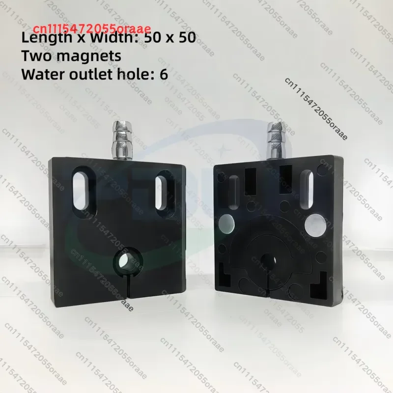 50x50mm Spray Plate Lower Water Plate 6.58mm Outlet Universal Opening 50mm for Wire Cut EDM Spare Parts