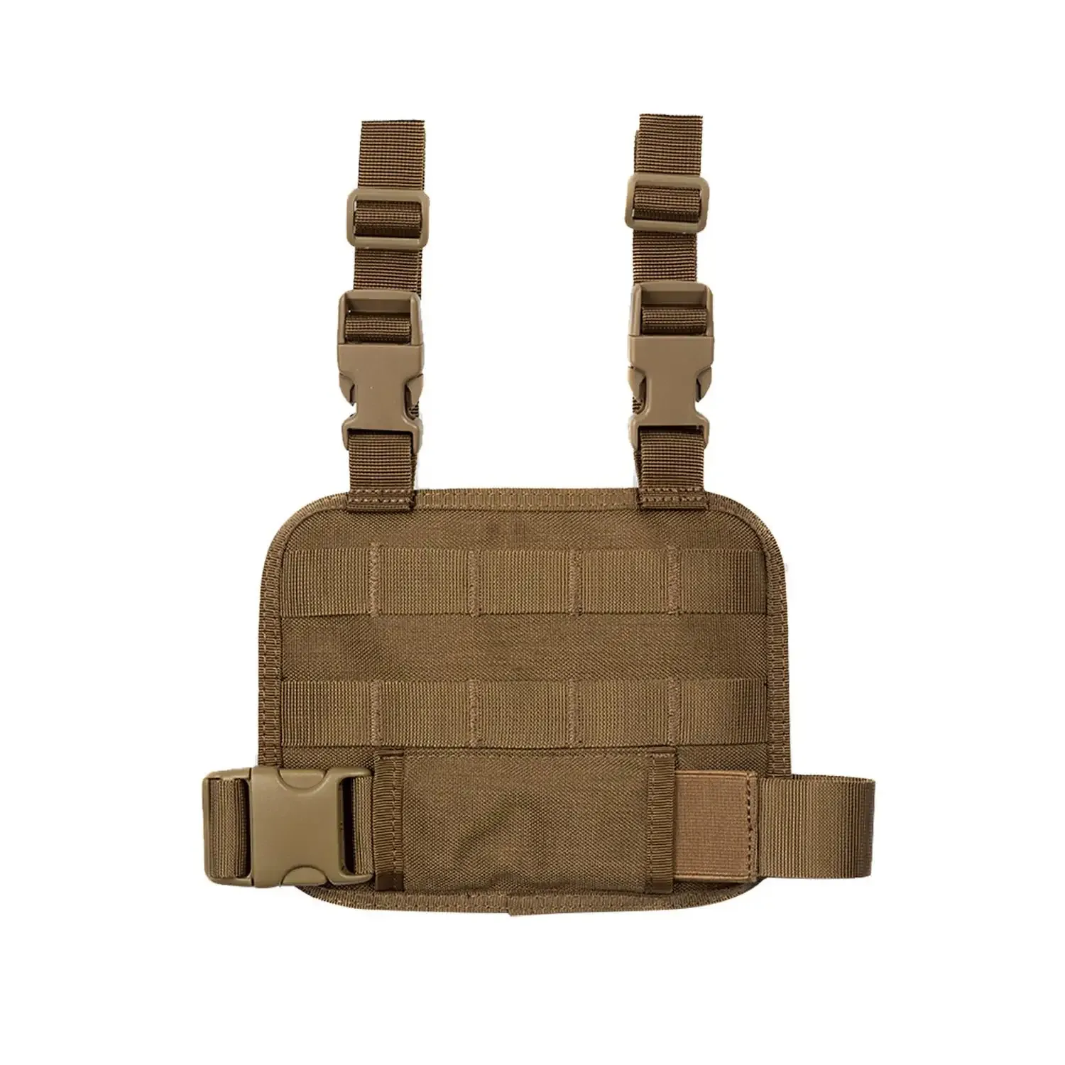 Leg drop platform MOLLE Adjustable leg drop panel Thigh MOLLE rig with adjustable waist belt and thigh straps