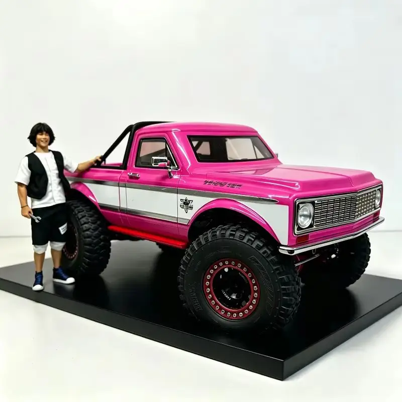 Hot RGT 136100PRO Hunter 1/10 Brushless Simulation Remote Control Off-Road Climbing Truck RC Electric Waterproof Model With LED