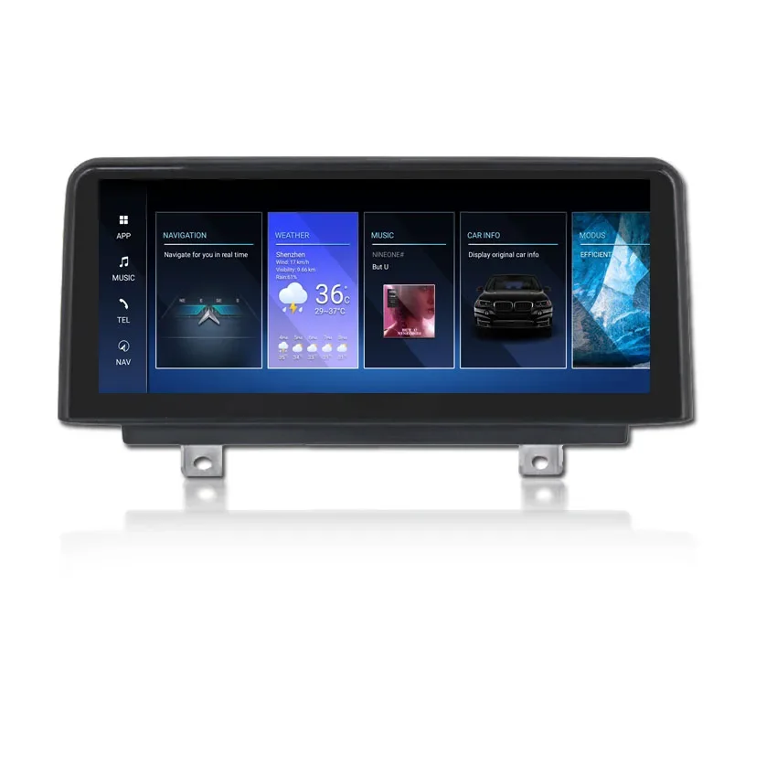 1920 * 720P 10.25-inch 8-core Android with screen display car video and audio, suitable for BMW 1 Series F20 F21