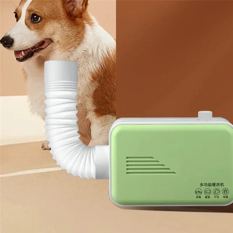 

ABGG-Pet Dog Dryer Pet Grooming Tools Dog Hair Cleaning Home Dryer Rainy Clothes Shoes Drying EU Plug