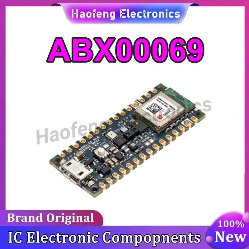 

Arduino Nano 33 BLE Sense Rev2 ABX00069 nRF52840 100% New Original in stock