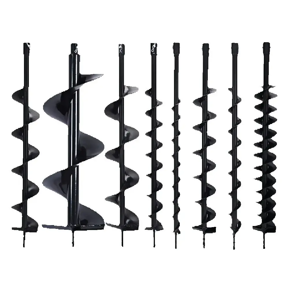 Spiral Tungsten Steel Alloy Ground Drill Bit Greenhouse Pile Planting Tree Seedling Planting Project Open Holes And Soil Holes