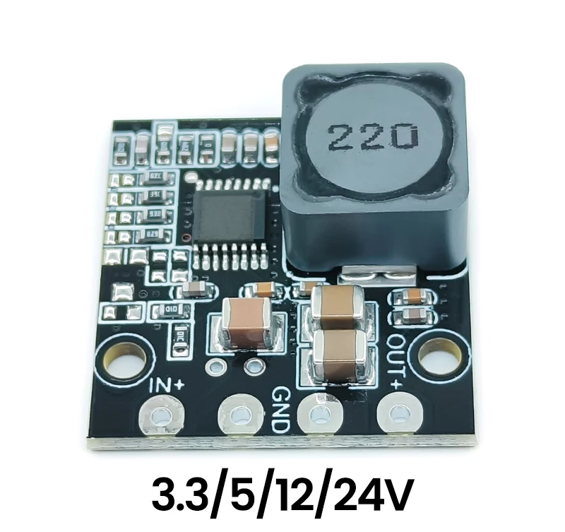 DC-DC DC Adjustable Step-Down Power Module Regulator Board 3A 12/24 To 12/5/3.3V Buck Converter