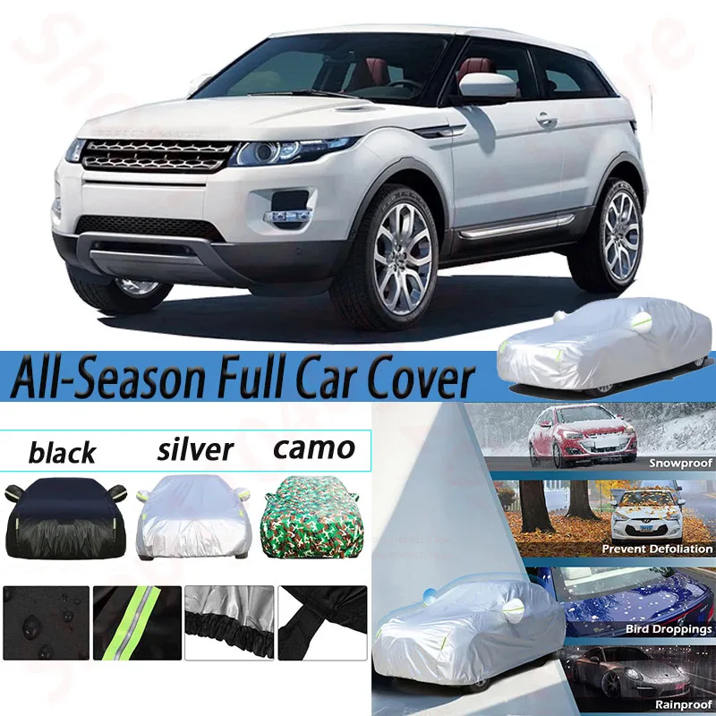 

Waterproof Car Cover Sun Shade Anti-UV Rain Snow Dust Protection SUV Cover Dustproof For Land Rover Range Rover Evoque 2012-2022