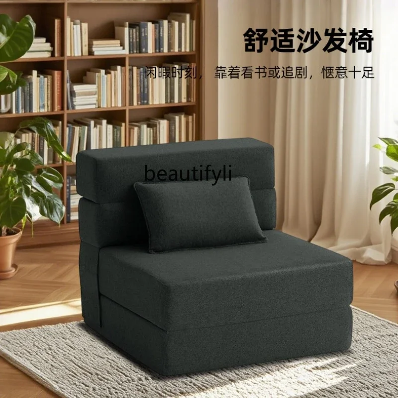 K4050 ضغط واحد كرسي نوم قابل للطي اليوغا التخييم RV الثلاثي المحمولة طوي حصير حصيرة الإسفنج بدون إطار