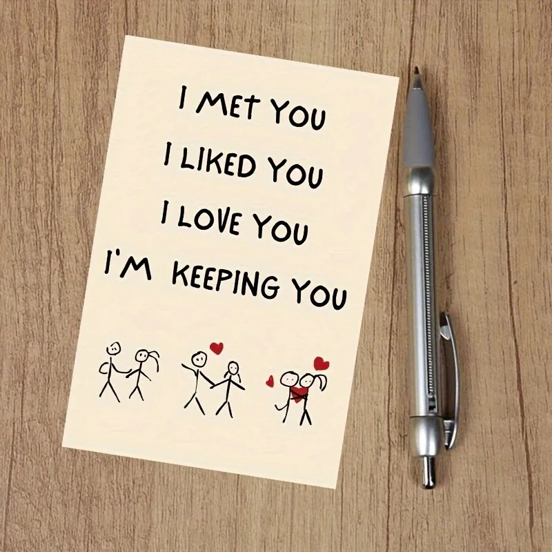 بطاقات عيد الميلاد والذكرى السنوية الرومانسية مع رسائل حب شخصية في الأظرف #2