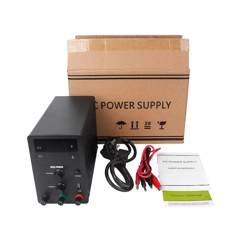 工場価格 DC可変電源 120V 3A スイッチング式調整可能電源 携帯電話修理用