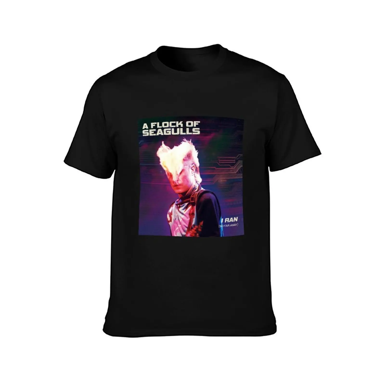 a flock of seagulls T-Shirt Minimal Art Print T-Shirt