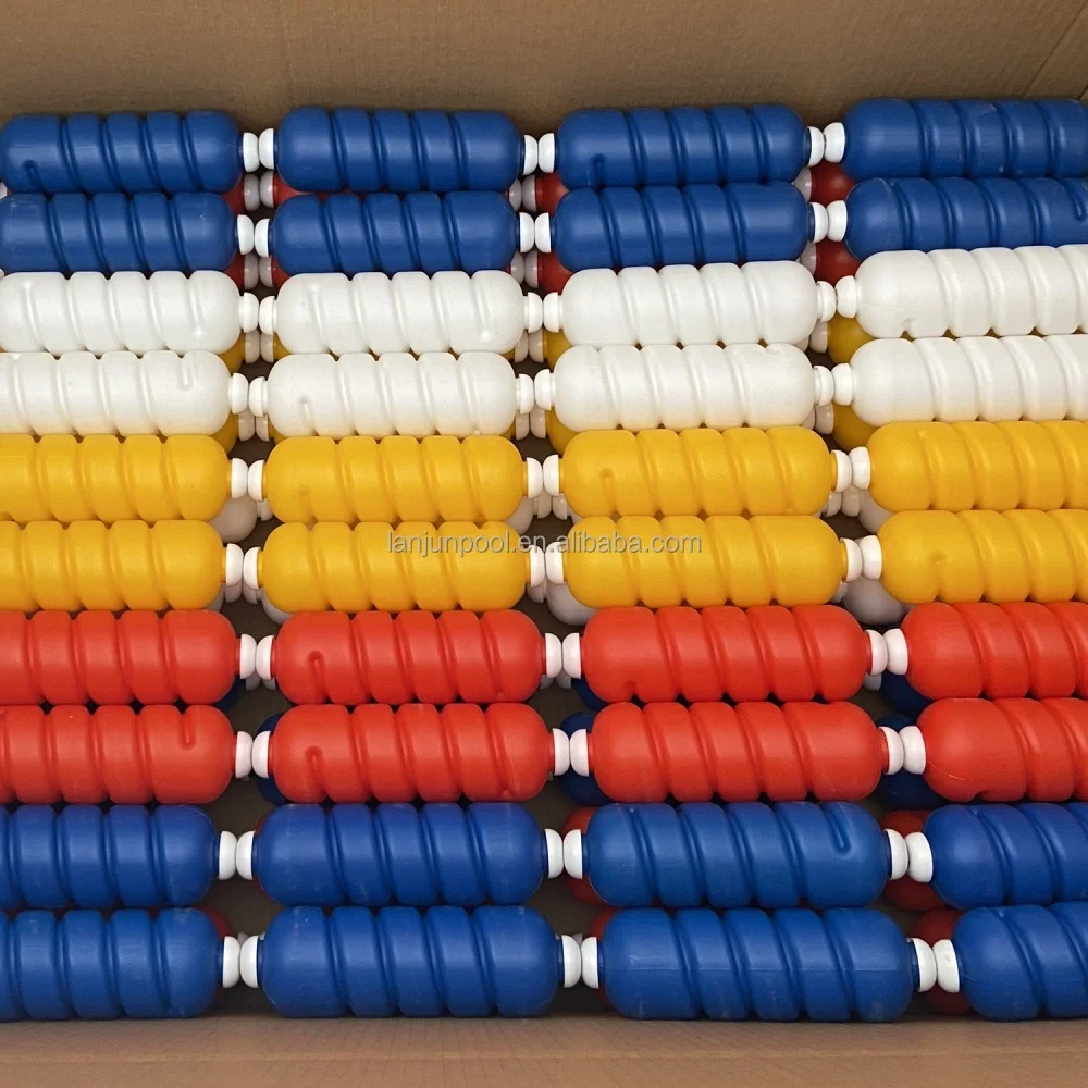 Blue White Green Pool Lane Rope Plastic 6Cm 9Cm Series Water Fun Swimming Pool Lane Lines for Children'S Poolpromote sales