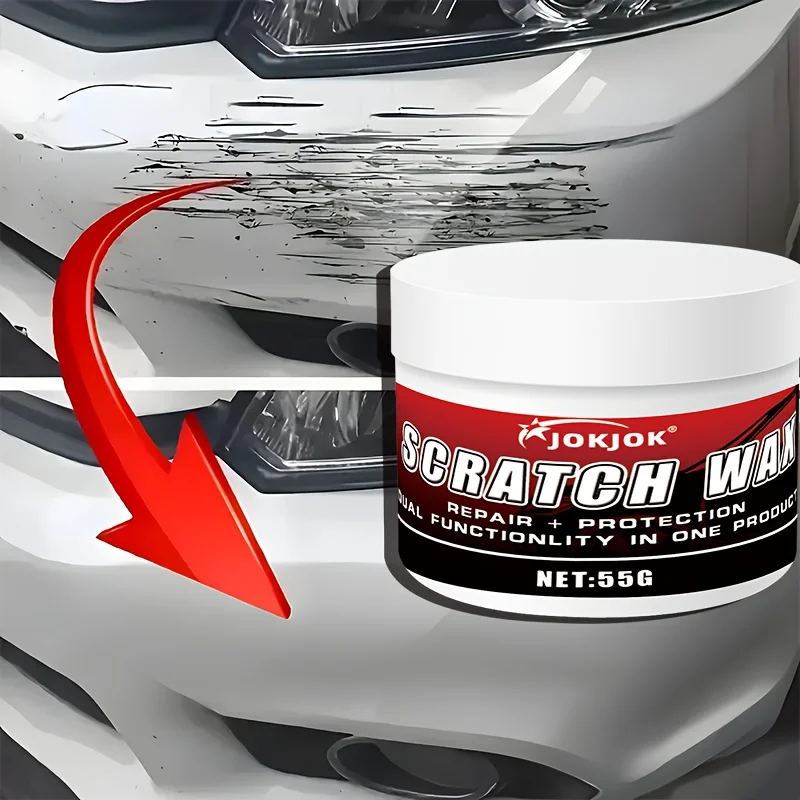 

Воск для ремонта автомобильных царапин, быстрая фиксация тонких царапин, подходит для седанов/увездеходов/внедорожников, универсальный уход за дверью/бампером/кузором