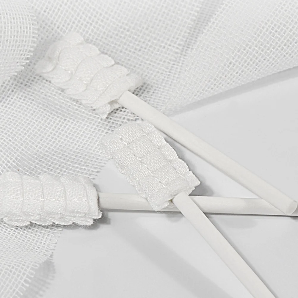 

20 шт., марлевый скребок для детских зубных щеток, натуральный скребок для языка для новорожденных, детский инструмент для чистки, удаляет остатки, предотвращает плохое