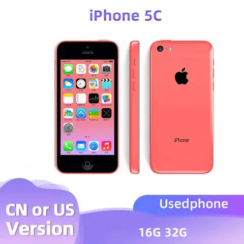 Apple iPhone 5C 3G Smartphone 4.0 Display Dual Core CellPhone GPS IOS  Good condition used phone