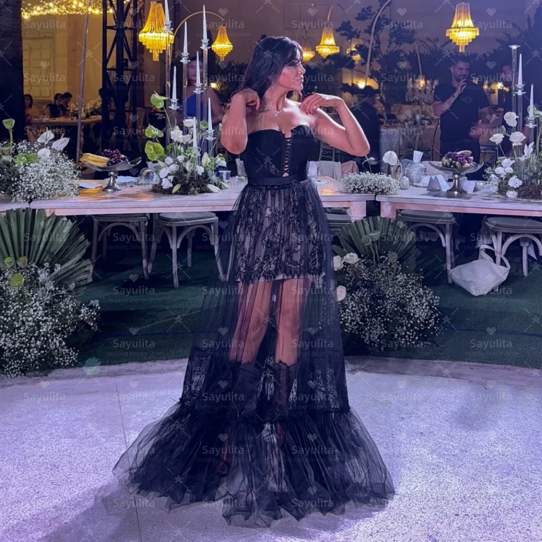 Sayulita Black Tull…