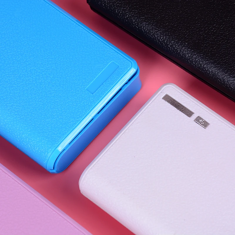 20000mAh dual usb power bank case kit 6X 18650 battery charger diy box for phone view 2