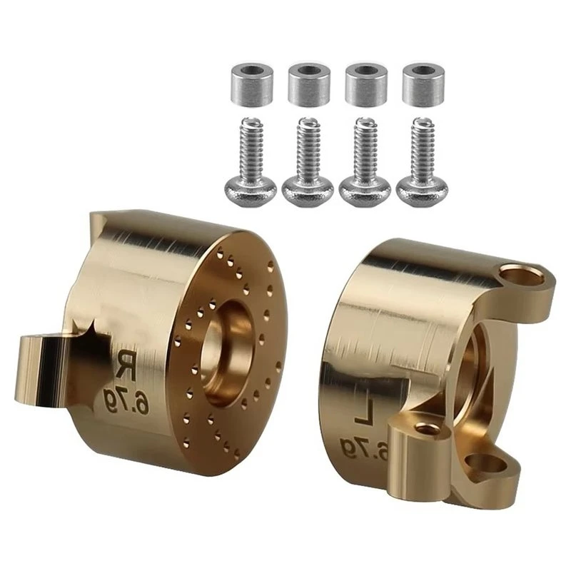 SCX30 Hot Racing Brass Front Steering Block For Upgrades Parts