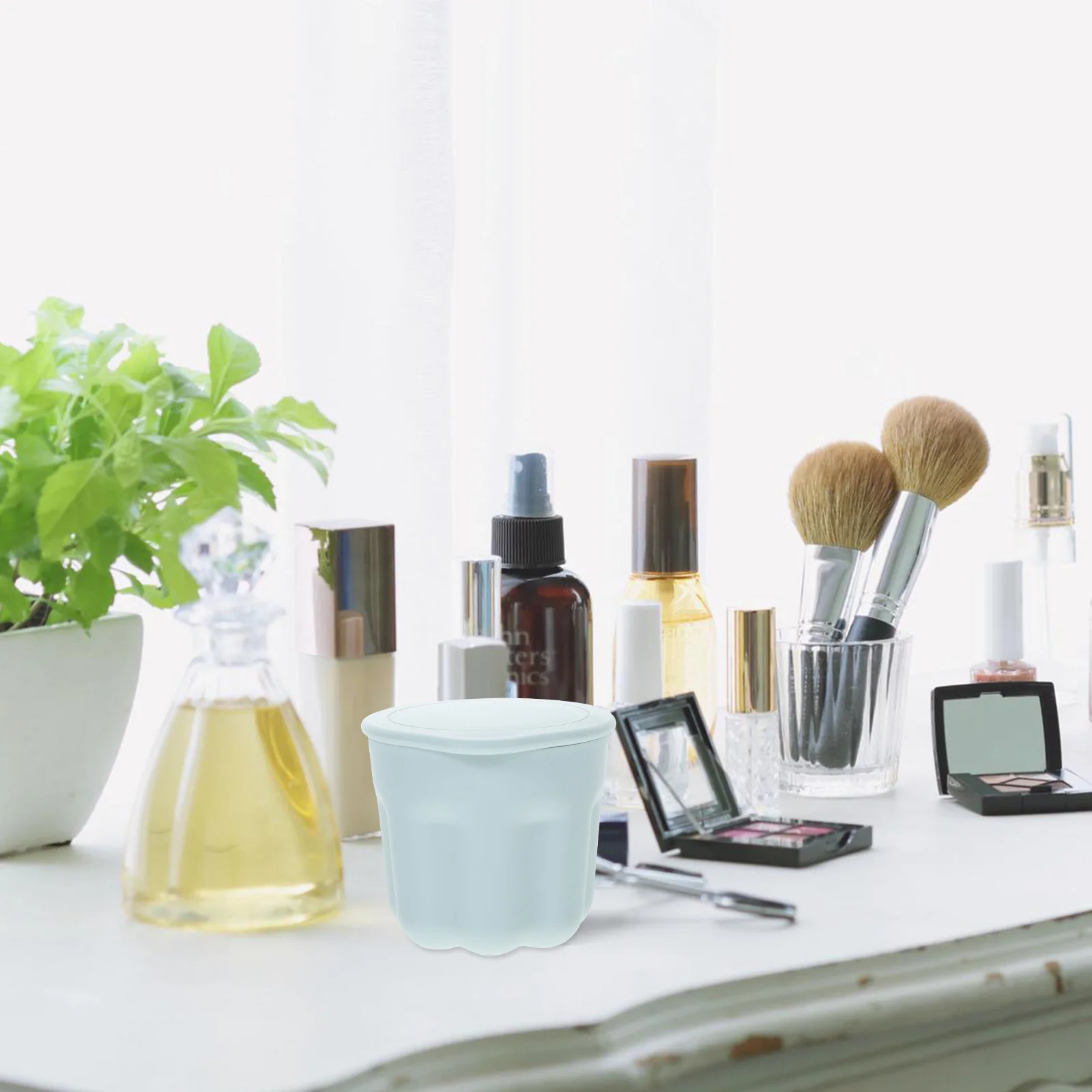 Brush Cleaner Drying Rack Hard to Bend Break Resists Wear Washable with Soap Water Ideal for Makeup Kit Daily Use Organizer