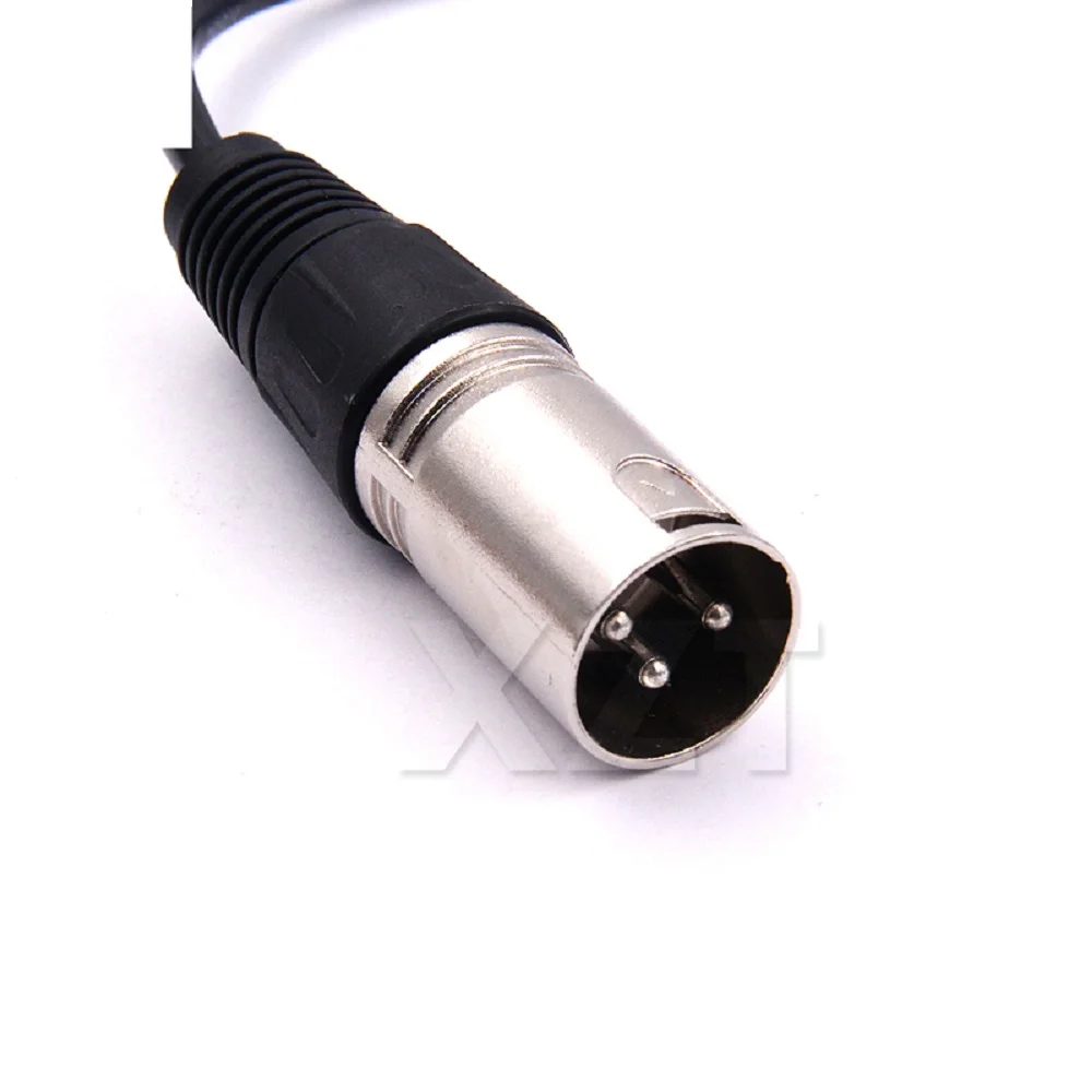 1pcs High Speed 3.5 XLR Audio cable 3.5mm Female XLR Male Audio Line 3P XLR CANNON 3pin AUX Line Wire Cord Converter