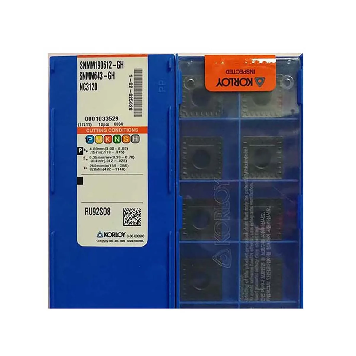 Original SNMM Carbide Turning Inserts SNMM19 SNMM25 SNMM1906 SNMM2507 SNMM2509 NC3120 NC500H NC3030 NC3225 10pcs