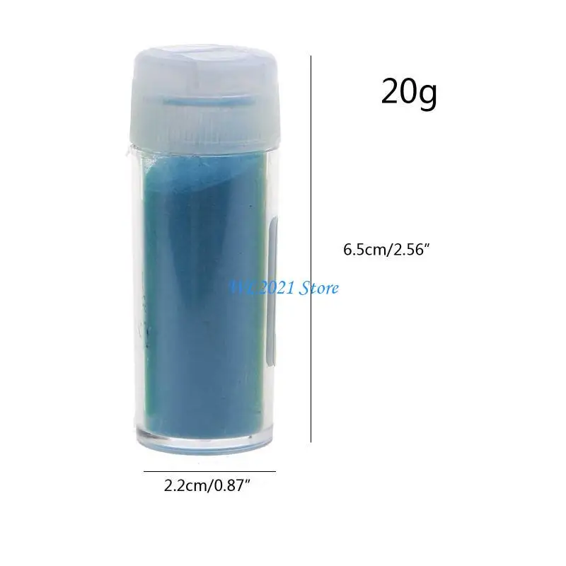 G5GC 12 لون مسحوق صباغة مضيئة مصباح الأشعة فوق البنفسجية غير سامة الجلد آمنة ودائمة مناسبة لطلاء راتنجات الايبوكسي طلاء #6