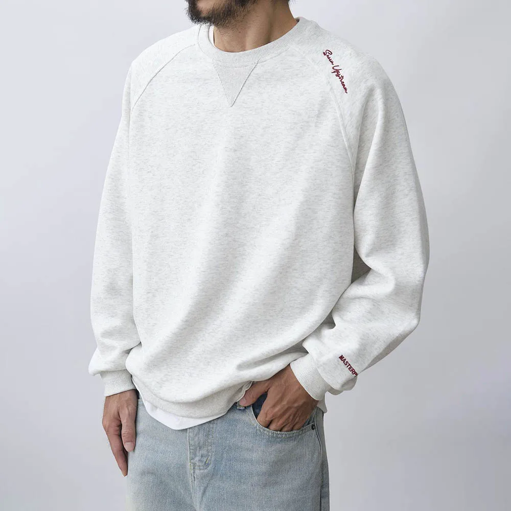 

Men's Letter Embroidered Long-Sleeved Sweatshirt American Retro Fashion Trend Street Hip-Hop Casual Loose Niche Men's Top