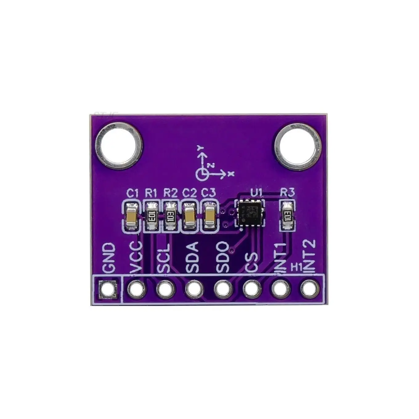 CJMCU-LIS2DH12TR Placa de desenvolvimento de sensor de módulo de aceleração de três eixos Substituir ADXL345