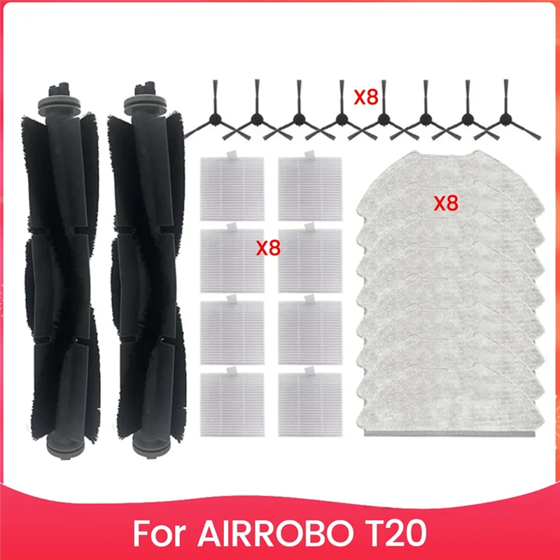 airrobo-t20-掃除機用交換部品メインサイドブラシ-hepa-フィルターモップクロスアクセサリー-a77g
