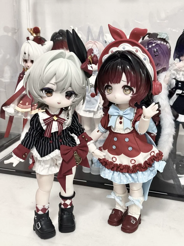 

COME4FREE Bonnie Series BJD Doll Blind Box, Movable Joint Anime Girl Action Figure, Dress Up Collectible Hand-painted Figurine