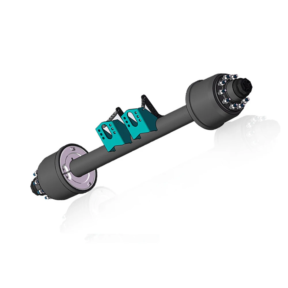 

Heavy Duty Steel Truck Axle 20tons 16tons 13t German Technology New Condition Trailer Parts for Semi-Trailer Trucks
