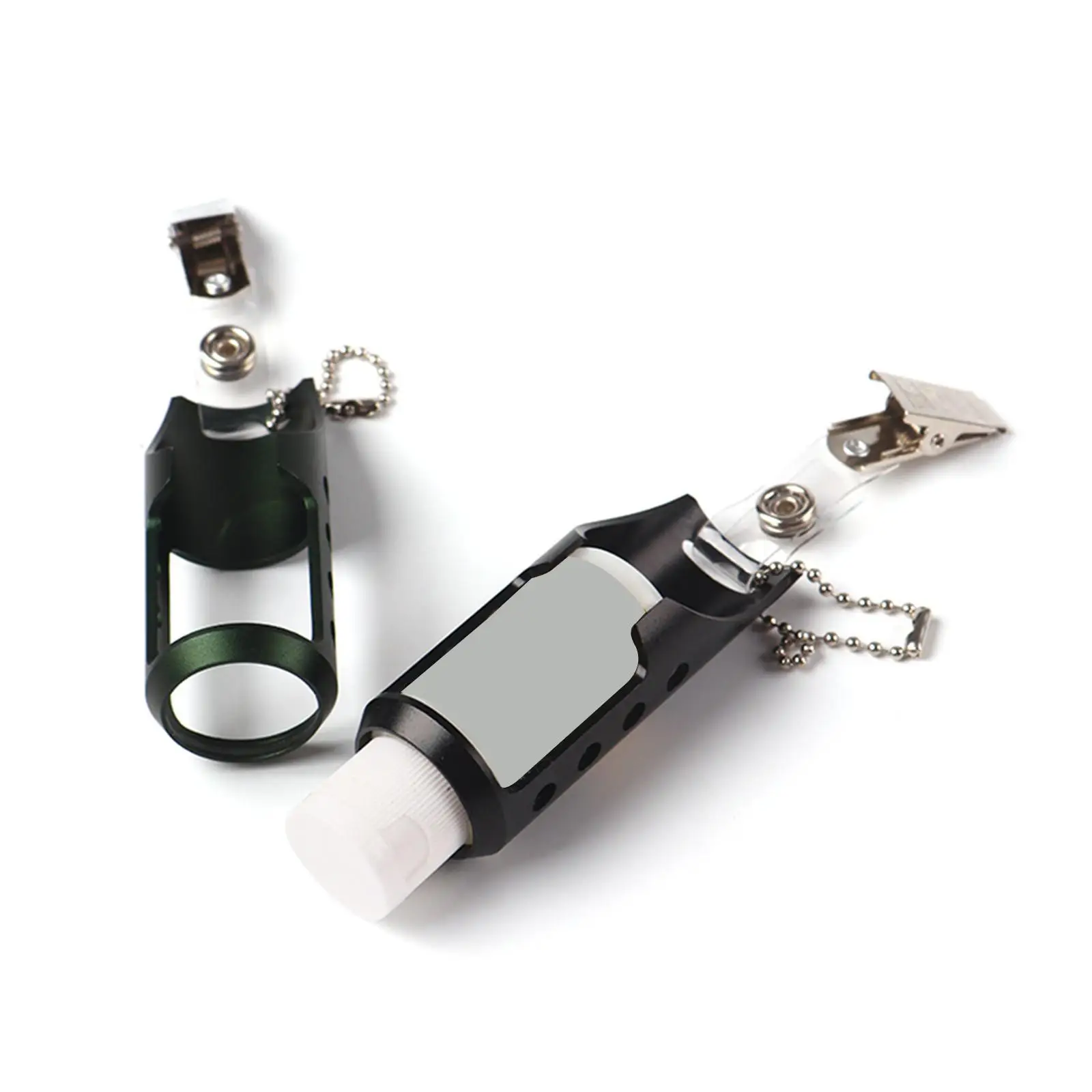 

Fly Fishing Floatant Bottle Holder Fly Fishing Tackle Accessories for Beginner Anglers Attach to Fly Fishing Vest Aluminum Alloy
