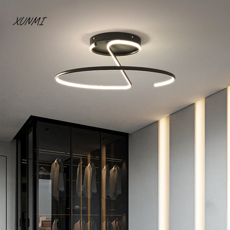 

Modern Minimalist Bedroom Main Light Round High-grade LED Ceiling Lamp Simple Warm Restaurant Dimmable Home Decoration