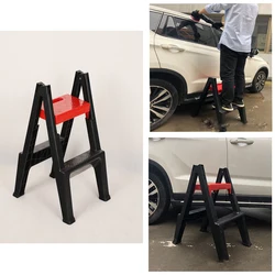 Folding Repair Car Wash Bench Car Wash Bench Folding Stool Bench Beauty Maintenance Household Tlimbing Tools Ladders