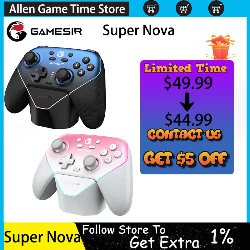 Novatri: Guida Completa al GameSir Super Nova Tri-mode Wireless Gamepad