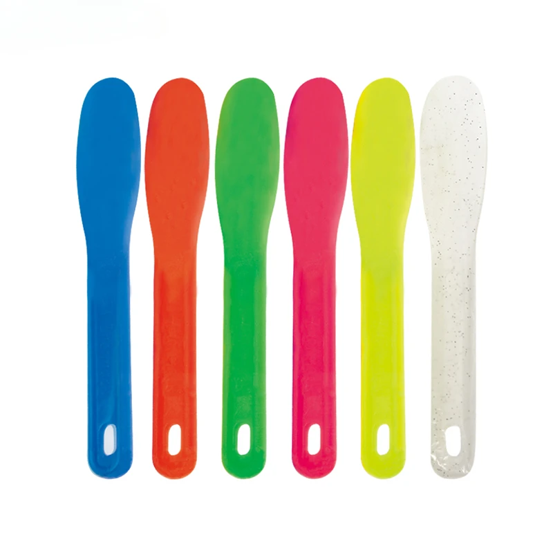 1PCS Mixing Knife High-quality Plastic Material Mixing Tool Repeated Gypsum Dental Six Color Family Clinic Laboratory Accessoire
