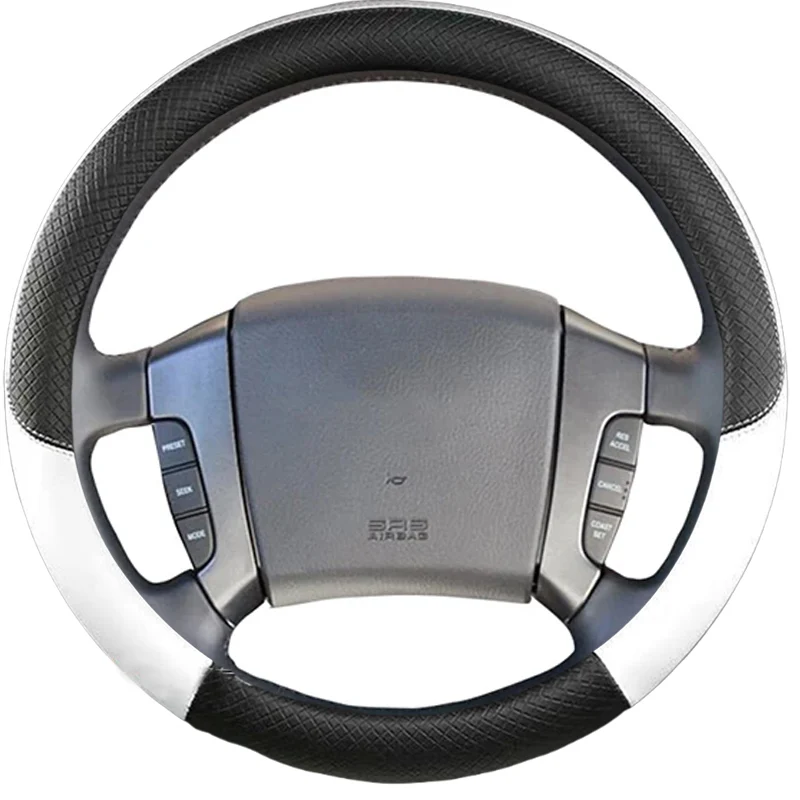 Car Steering Wheel Cover For Kia Sorento 2003 2004 2005 2006 2007 2008 2009 Leather Steering Wrap