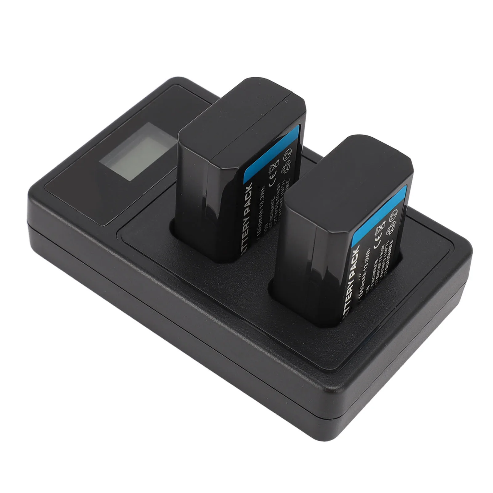 NP FW50 Camera Battery 7.2V 1850mAh with Dual USB LED Display Charging Dock for ZVE10 ILCE 5000 6500 7M2 NEX C3 5T