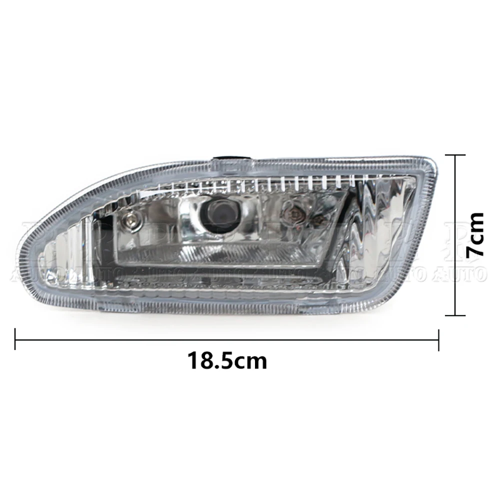 Fog Light 1 Set Front Bumper Fog Lamp Assembly Car Light With Bulb With Wiring Switch Harness For Toyota Hilux Tiger 2003 2004