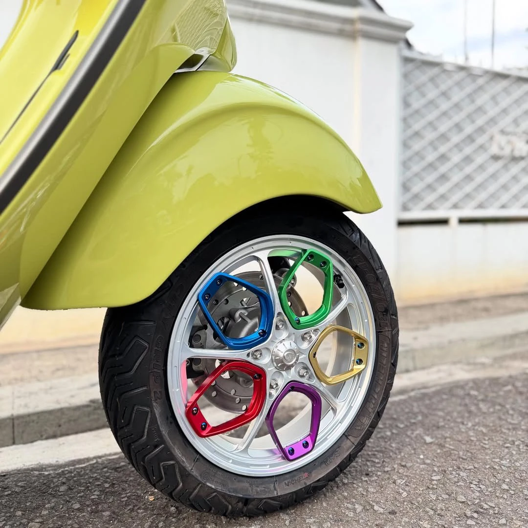 

VESPA modified forged wheels lightweight, spring, sprint 150 gts300 gtv 6-day modified rims