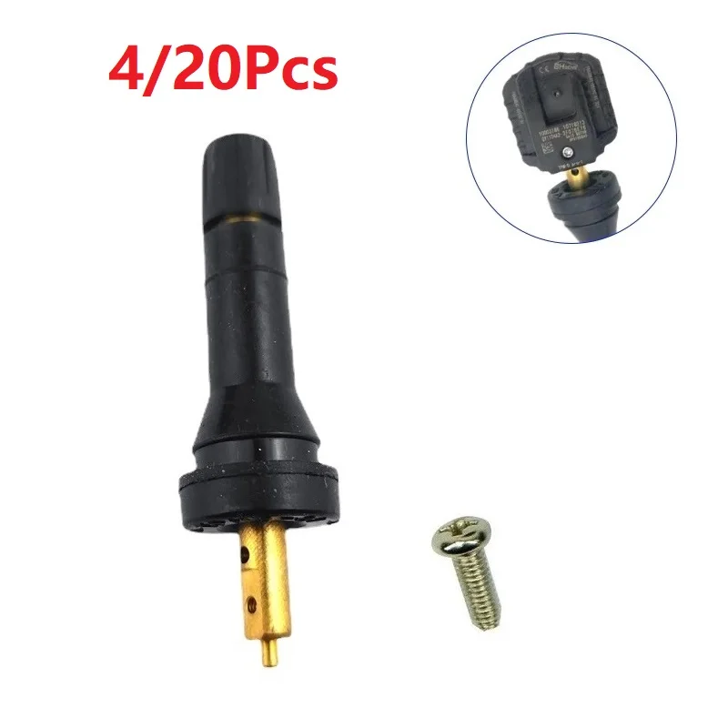 For Geely Roewe Changan Venucia D60 T60 TPMS Tire Pressure Sensor Rubber Valve Stem 4/20PCS Car Accessories