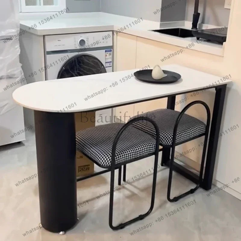 Unique Space Saving Premium Dining Table Elegant Aesthetic Dining Tables Elegant Design Tavolo Di Pranzo Dining Room Furniture
